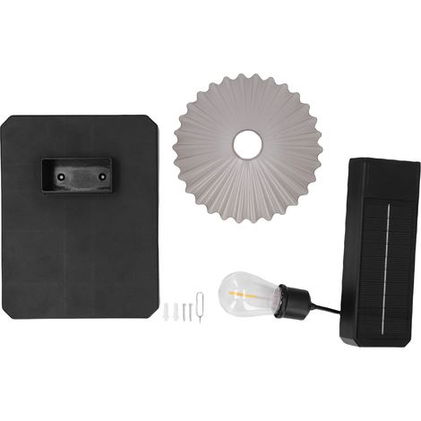 Kabellose Led-solar-außenwandleuchte, Dekorative Lampe Für Veranda, Terrasse, Zaun, Garten, Haustür, Treppenhaus