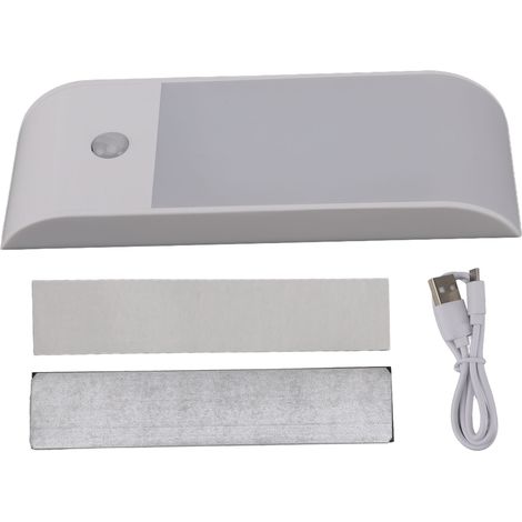 Unterbauleuchte Mit Magnetischem Bewegungssensor, 12 Cm Lang, 2 Modi, Micro-usb-ladeanschluss, Beleuchtet Zum Lernen Und Arbeiten