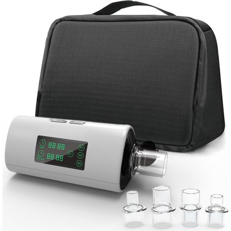 Atemwegsreiniger, 3 Betriebsmodi, Usb-aufladbare Elektrische Reinigungsmaschine Mit 4 Adaptern