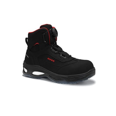 Elten Sicherheitsstiefel Owen Boa Black Mid Esd S2 Gr. 40