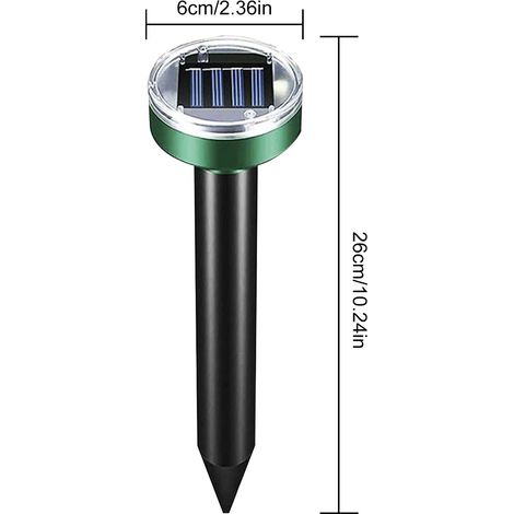 Solarbetriebene Ultraschall-tierabwehrtechnologie, 4 Stück, Für Den Außenbereich, Garten, Rasen