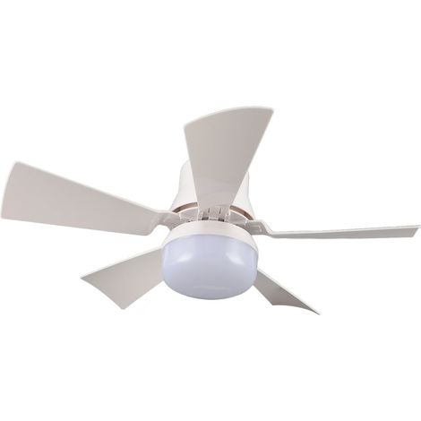 Deckenventilator Mit Leuchte, 3000k Bis 6500k, Helligkeit Einstellbar, 3 Windgeschwindigkeiten, Timer, E26-stecker