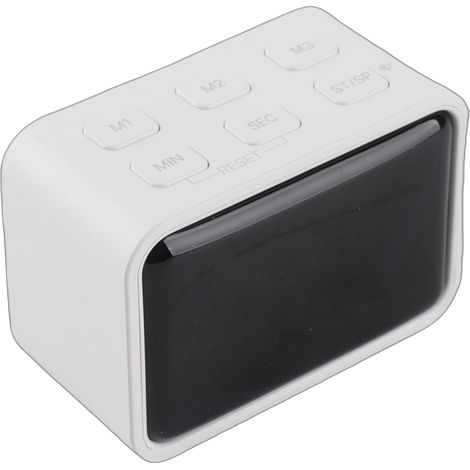 Digitaler Küchentimer, Countdown-/magnetuhr Mit Individuell Anpassbarer Funktion, Großem Led-bildschirm, Akustischem Alarm, Geräuschlosem Betrieb, Zeitmanagement-tool Für Kinder.