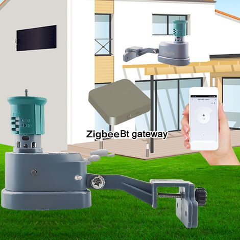 Funk-regensensor Mit Zigbee-technologie, Einstellbaren Parametern, Zyklischer Bewässerungssynchronisation, Intelligenter Anbindung An Die Fernbedienung, Bluetooth-gateways Erforderlich