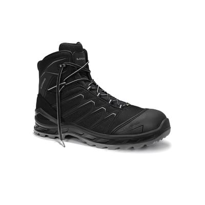 Elten Sicherheitsstiefel Larrox Work Gtx Black-Grey Mid S3 Ci Gr. 45