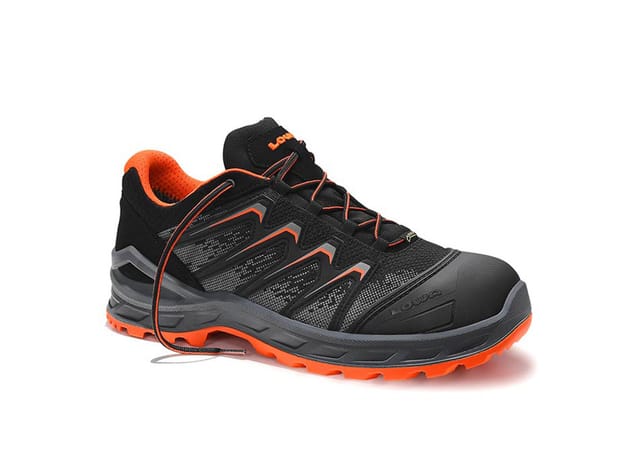 Elten Sicherheitshalbschuh Larrox Work Gtx Black-Grey Lo S3 Ci Gr. 39