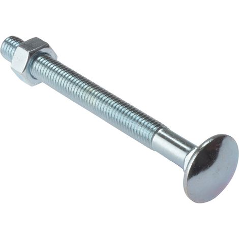 Cb10200m Verzinkte Schraube Mit Mutter, 10er-packung