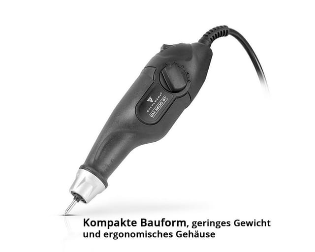 STAHLWERK Gravurmaschine GM-3600 ST mit 24 W elektrischer Gravierer Gravurstift