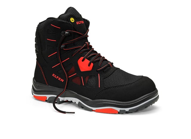 Elten Sicherheitsschnürstiefel Anthony Red Mid Esd S1 Typ 1 Gr. 41