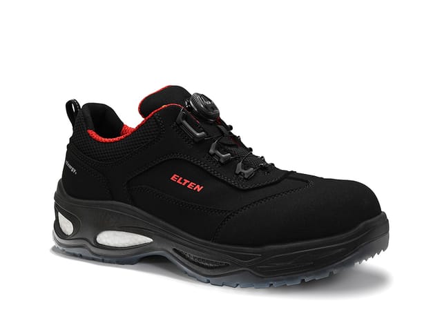 Elten Sicherheitshalbschuh Owen Boa Black Low Esd S2 Gr. 45