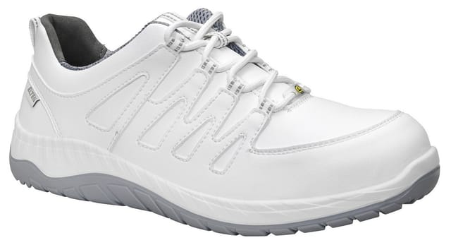 Elten Sicherheitshalbschuh Maddox White Low Esd S3 Gr. 46