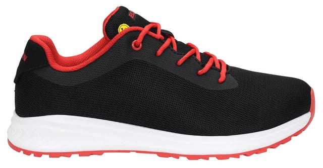 Elten Berufshalbschuh Marais Black-Red Low Esd O1 Gr. 39