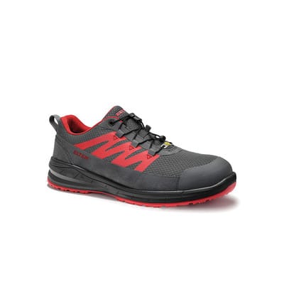 Elten Sicherheitshalbschuh Marten Xxsports Grey-Red Low Esd S1 Gr. 40