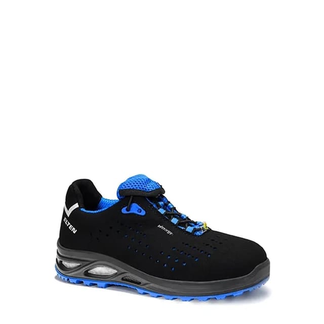Elten Damen-Sicherheitshalbschuh Impulse Lady Xxtl Blue Low Esd S1P Gr. 41