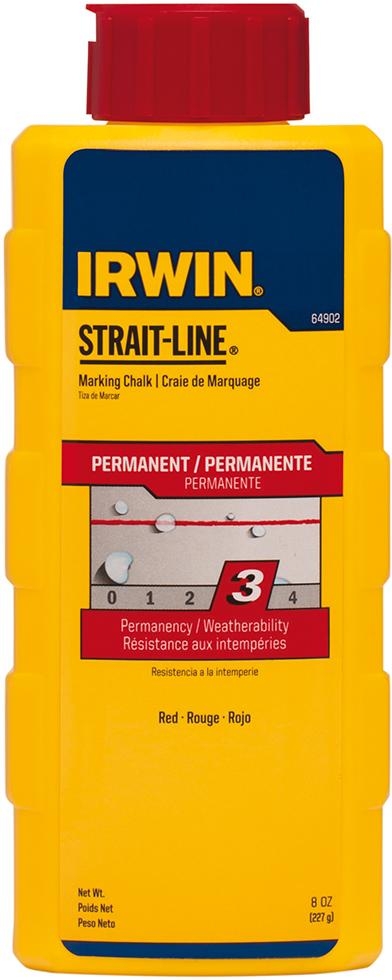Schlagschnurkreide 227g Rot Irwin