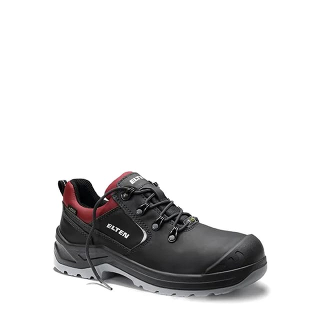 Elten Damen-Sicherheitshalbschuh Lena Gtx Black-Red Low Esd S3 Ci Gr. 34