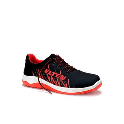 Elten Berufshalbschuh Lana Black-Red Low Esd O1 Gr. 39