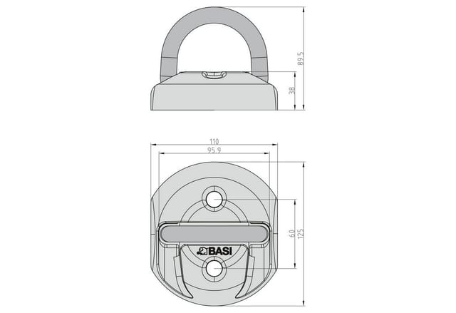 Basi - Boden-Wandanker - BWA 110 - Schwarz - 6990-0309