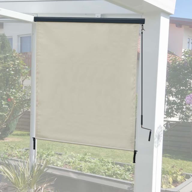 MCW Vertikalmarkise F42 250x140cm Creme-Beige