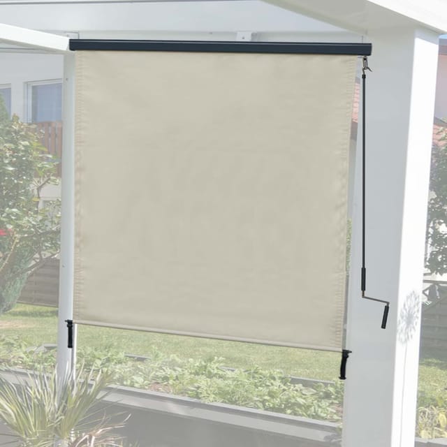 MCW Vertikalmarkise F42 250x180cm Creme-Beige