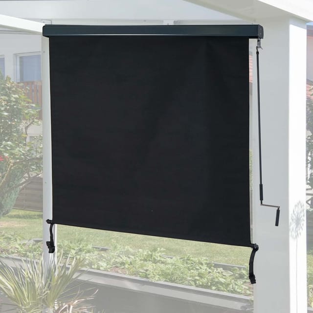 MCW Vertikalmarkise F42 250x180cm Schwarz