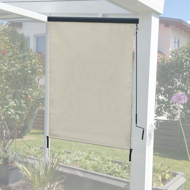 MCW Vertikalmarkise F42 250x100cm Creme-Beige