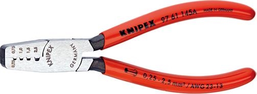 Knipex 97 61 145 A Crimpzange F. Aderendhülsen 145 Mm