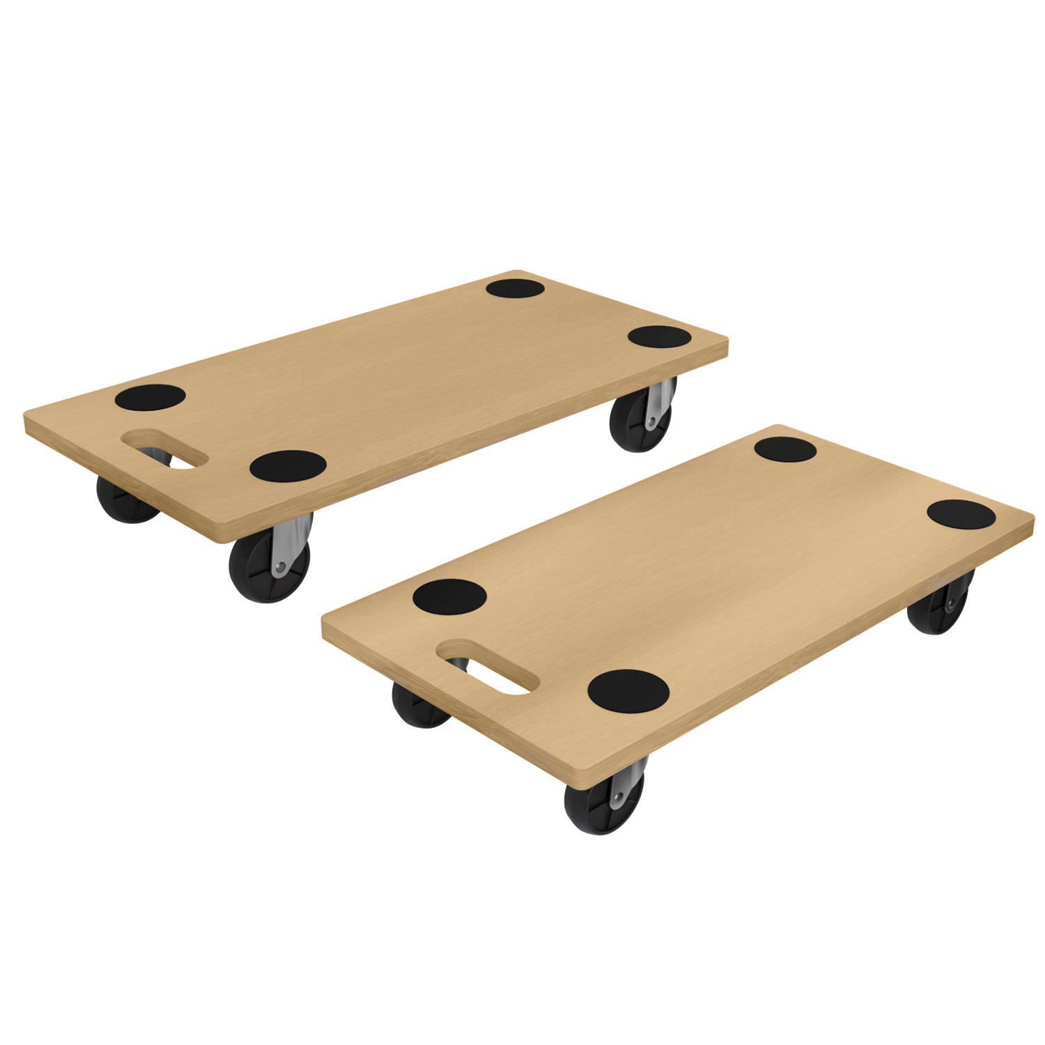 TroniTechnik Rollbrett TT-RB 02 SET 2 Stück Transportroller rutschfest je 200 kg Tragfähigkeit - Möbel Transporthilfe