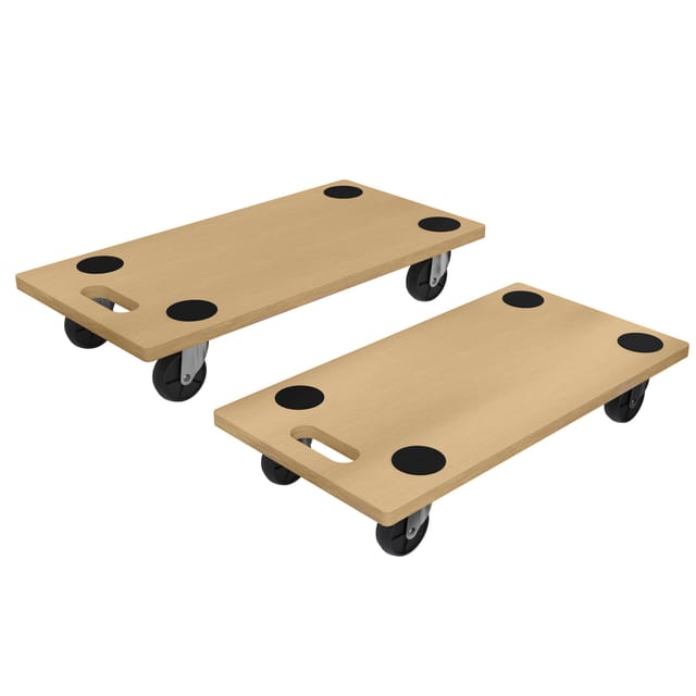 TroniTechnik Rollbrett TT-RB 02 SET 2 Stück Transportroller rutschfest je 200 kg Tragfähigkeit - Möbel Transporthilfe