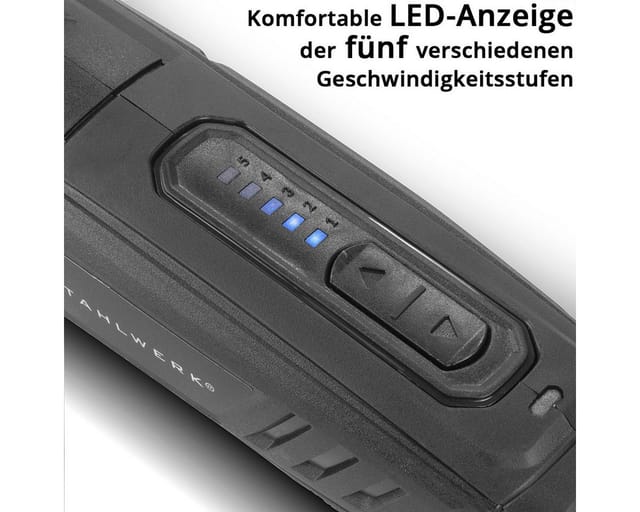 STAHLWERK Akku Mehrzweckschleifer AMF-80 ST 5.000-25.000 U/min 2.000 mAh