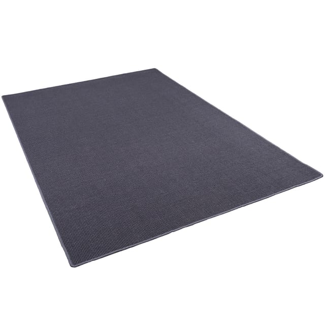 Snapstyle Sisal Natur Teppich Klassisch Blau 140x200 cm