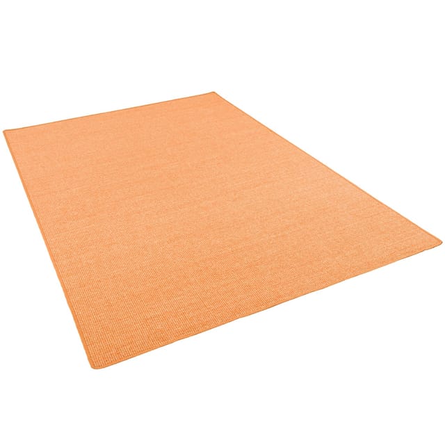 Snapstyle Sisal Natur Teppich Klassisch Orange 160x160 cm