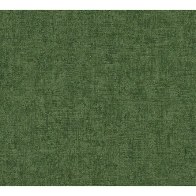 Bricoflor Grüne Vliestapete Einfarbig Moderne Unitapete in Dunkelgrün für Wohnzimmer und Esszimmer Textiloptik Wandtapete mit Vinyl Einfarbig
