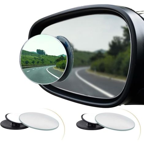 Set Mit 2 Runden Auto-außenspiegeln Zur Überwachung Des Toten Winkels, Weitwinkel-totwinkelspiegel