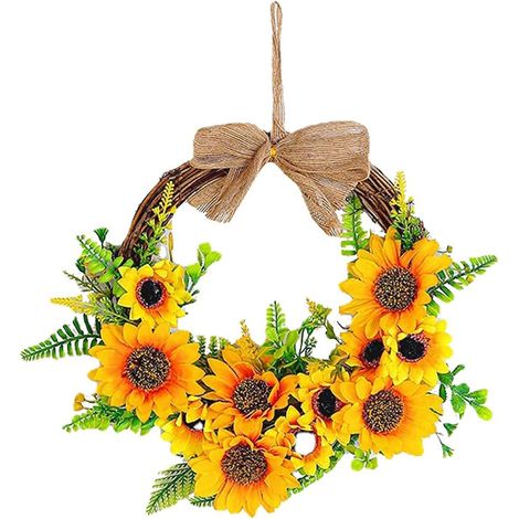 Künstlicher Blumenkranz, Türkranz, Wandkranz, Haustürkranz, Künstlicher Blumen-türkranz, Für Zuhause, Partys, Türen, Hochzeiten