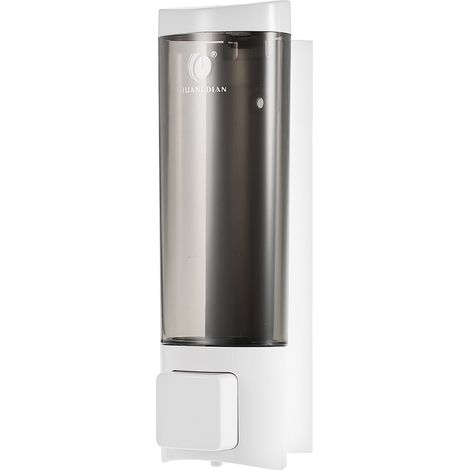 Wandmontierter Seifenspender, Duschgelspender, Seifenspender Ohne Bohren, Manueller Seifenspender, Zwei Installationsmethoden, Abs (1 X 200 Ml)
