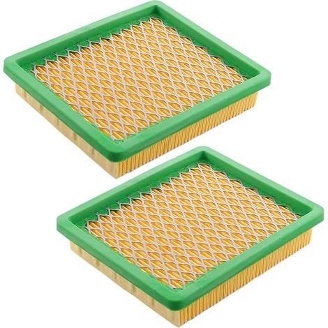Set Mit 2 Luftfiltern Für Scheppach Ms173-51e / Woodstar Tt173-51e Rasenmäher