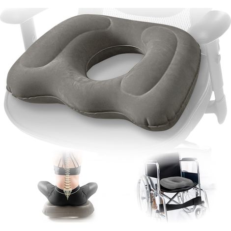 Aufblasbares Donut-sitzkissen – Aufblasbares Donut-sitzkissen Für Büro Und Auto, Tragbares Luftkissen Für Bequemes Sitzen (ergonomischer Sitz)