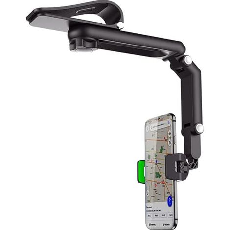Autotelefonhalterung – Autotelefonclip – 360°-handyhalterung Für Die Sonnenblende Im Auto