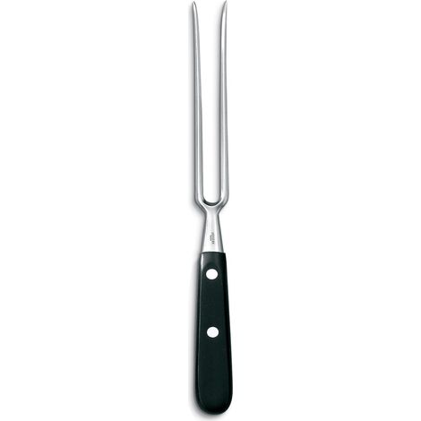 Geschmiedete Fleischgabel, Grillgabel, 30 Cm Lang Mit Einer 17 Cm Langen Klinge Aus Edelstahl Aisi 420 Und Einem Griff Aus Polypropylen.