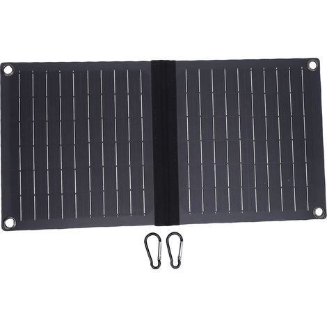 16w 5v Faltbares Monokristallines Silizium-solarpanel, Tragbares, Regenfestes Ladegerät Für Outdoor-aktivitäten Wie Camping, Wandern Und Angeln