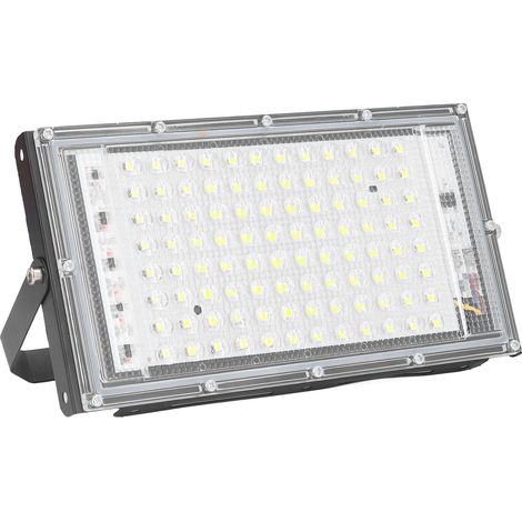100-w-led-hintergrundstrahler, Superhell (10.000 Lumen), 120° Abstrahlwinkel, Weiß, Ip66, Wetterfest, 220–240 V
