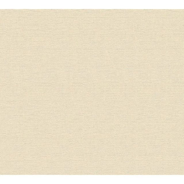 Bricoflor Creme Beige Tapete Einfarbig Vinyl Vliestapete mit Struktur Ideal für Badezimmer und Schlafzimmer Helle Uni Tapete fürs Bad