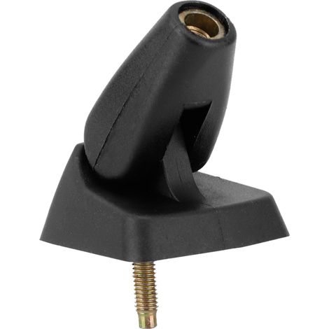 Antennensockel, Abs + Aluminium Schwarz Autoantennensockel 206 106 306 Imatoral Imator Langlebiger Ersatz Für Peugeot Citroen Auto