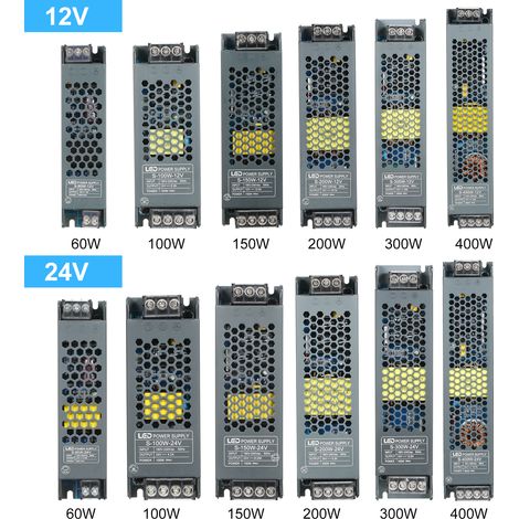 Ultradünner Netzadapter Für Led-streifen, Ac 190–240 V Auf Dc 24 V, 2,5 A, 60 W, Schaltnetzteil, Für Den Innenbereich
