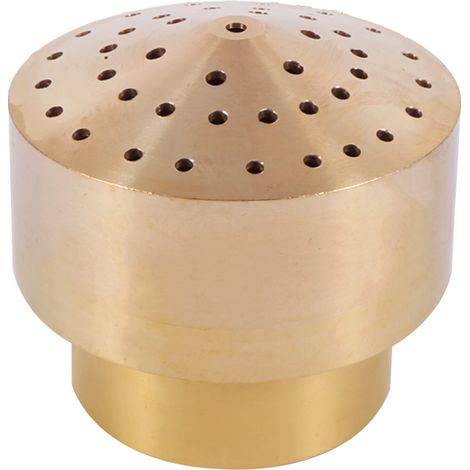 Gartensprengkopf, 1/4-zoll-messingsäule, Feuerwerksförmige Fontänendüse Für Gartenteiche