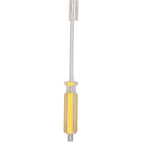 F-kopf-ausdreherschraubendreher, Gelber Griff, Ergonomisches Und Robustes Ausbauwerkzeug