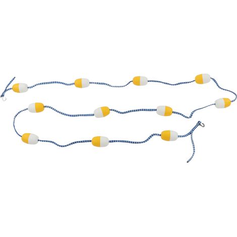 5 M 7 Cm Schwimmende Bahnleine, Wiederverwendbares Pvc-sicherheitstrennseil Für Hallenbäder