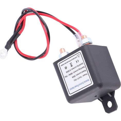 Batterietrennschalter Für Kraftfahrzeuge, Stromabschalter Mit Fernbedienung, 12v 200a Kfz-kupferanschluss