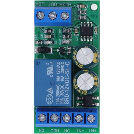 Wasserstandsreglerrelais, Flüssigkeitssensormodul, Automatische Steuerplatine, Dc 12–15 V, Ac 9–12 V